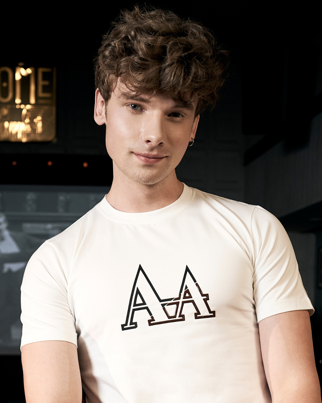 Signature Men's White T Shirt