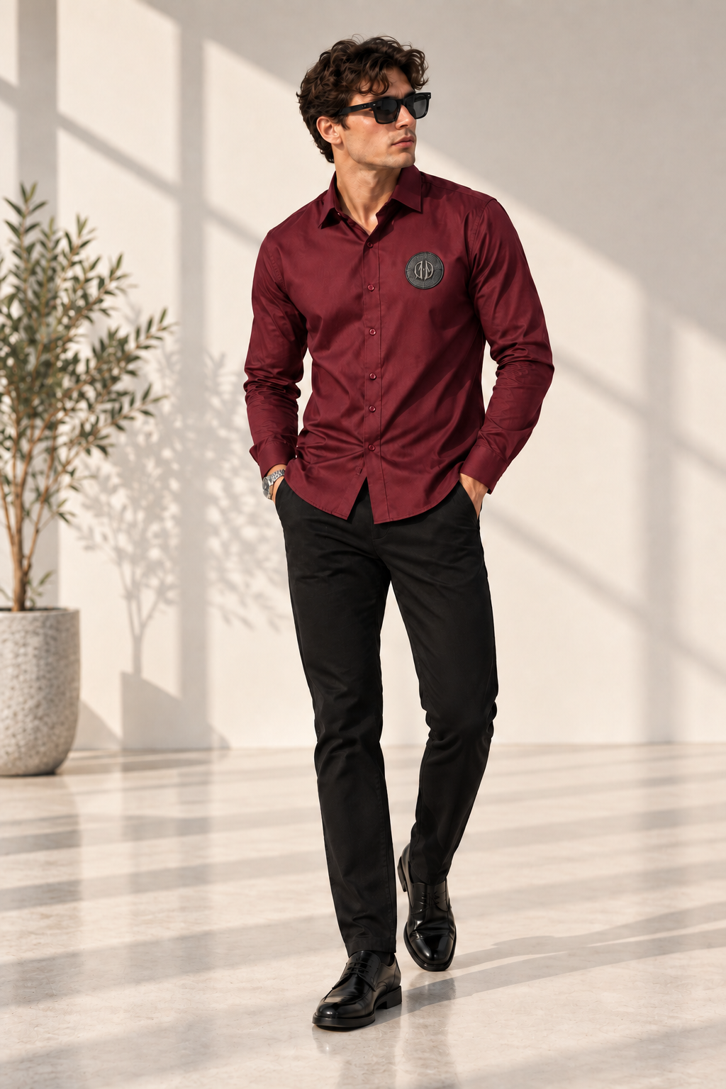 Signature Maroon Premium Shirt