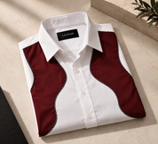 Maroon Wave Shirt