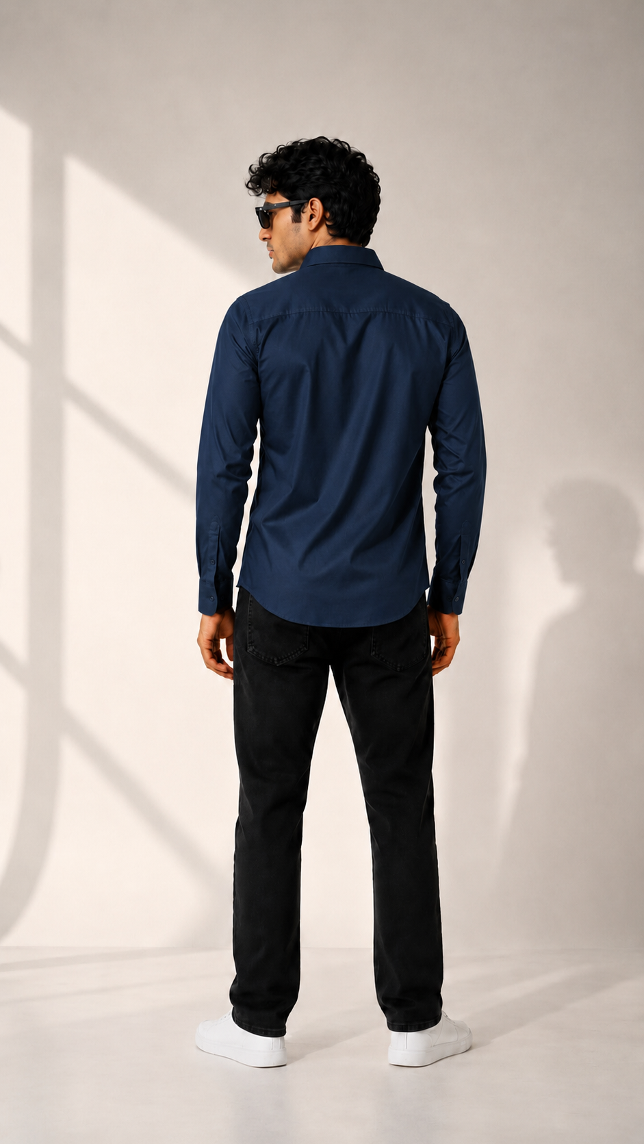 Leather Detail Signature Shirt
