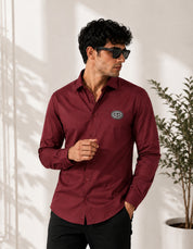 Classic Maroon Luxury Shirt