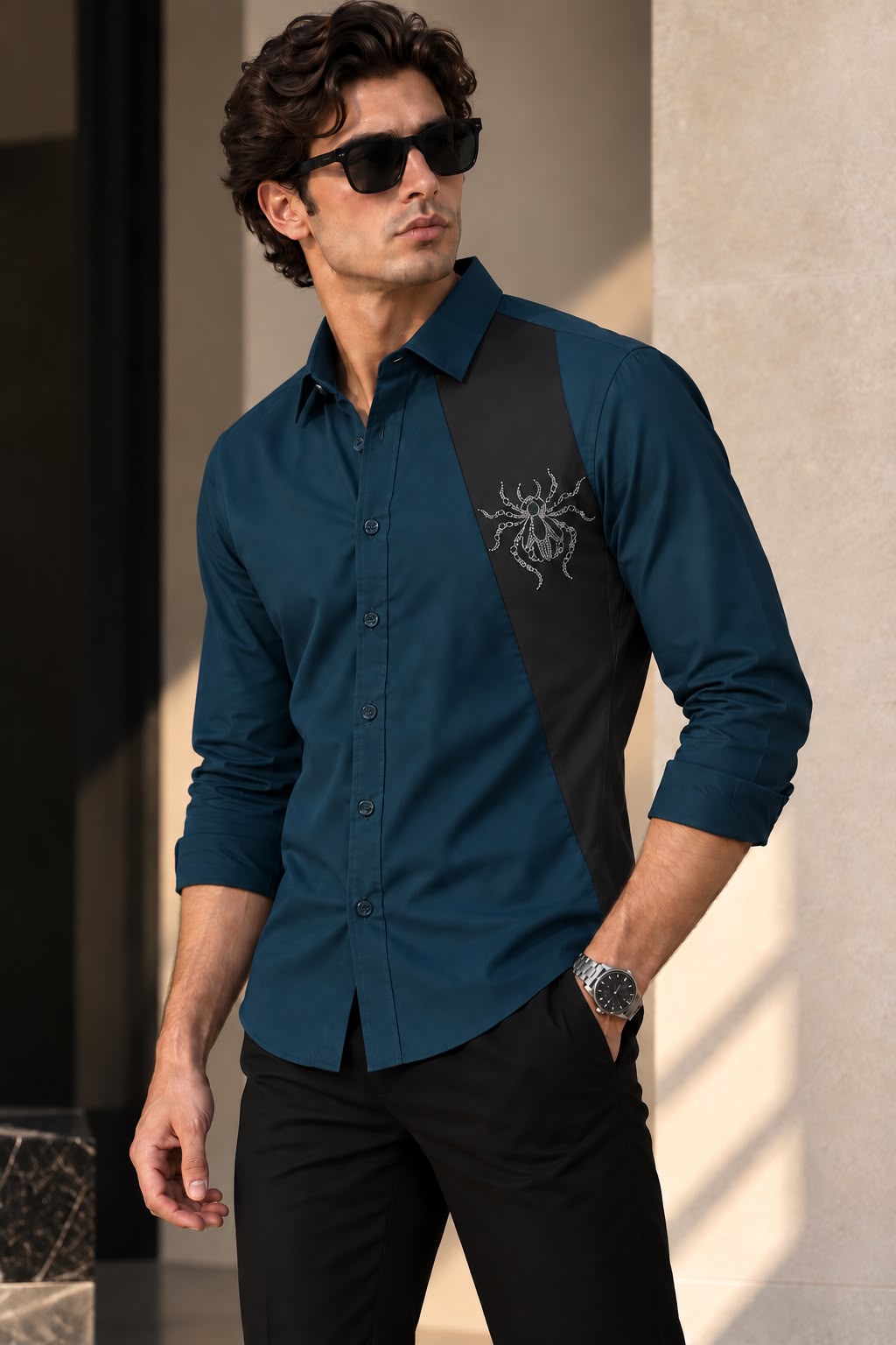 Spider Panel Shirt