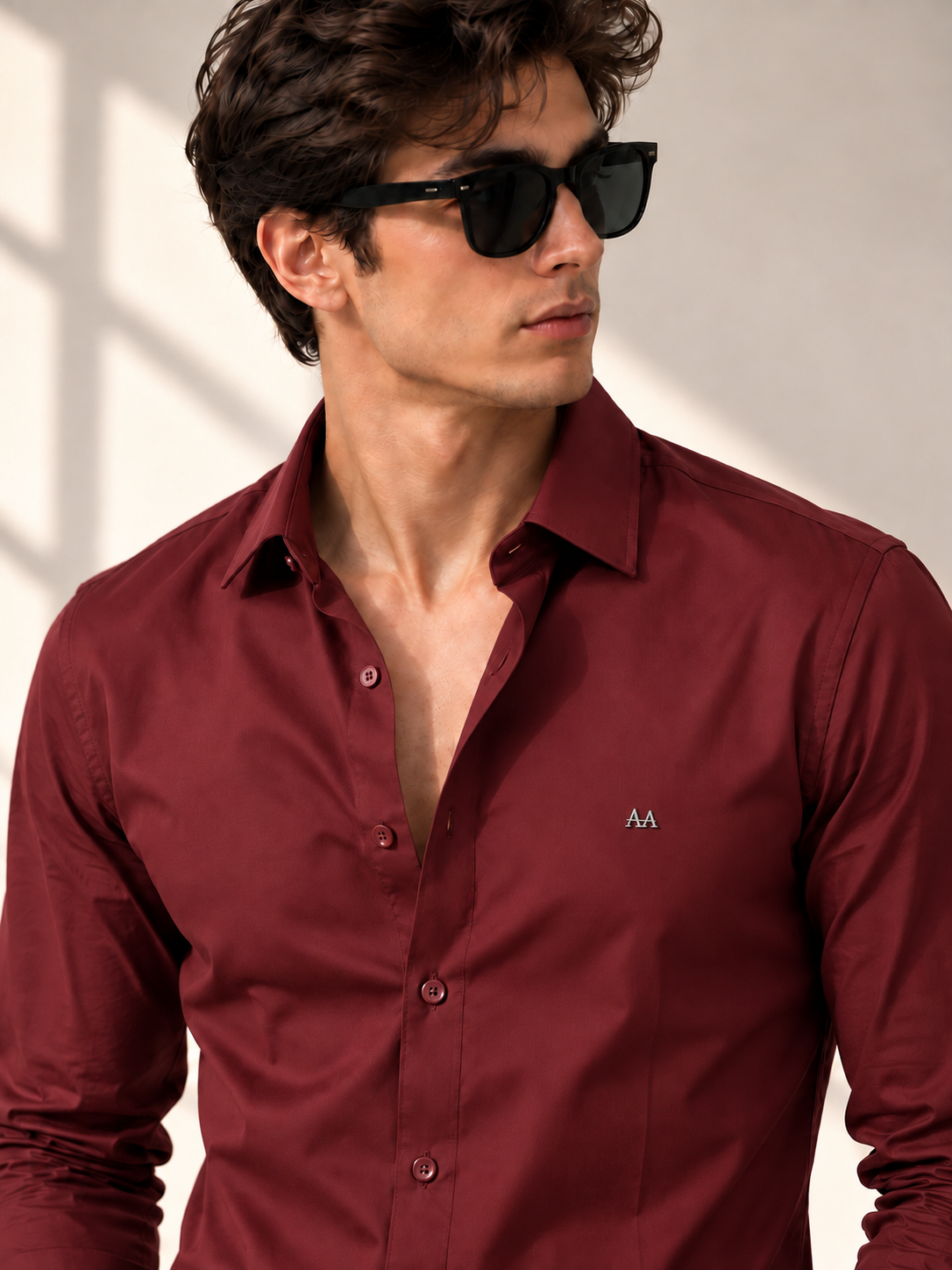 Signature classic Maroon shirt