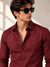 Signature classic Maroon shirt