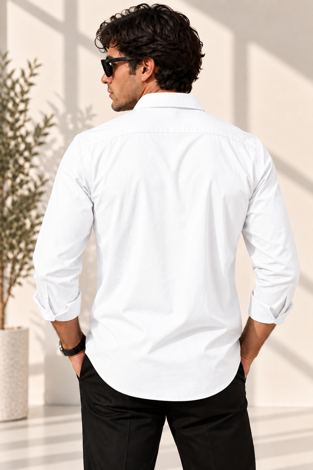 Double panel shirt