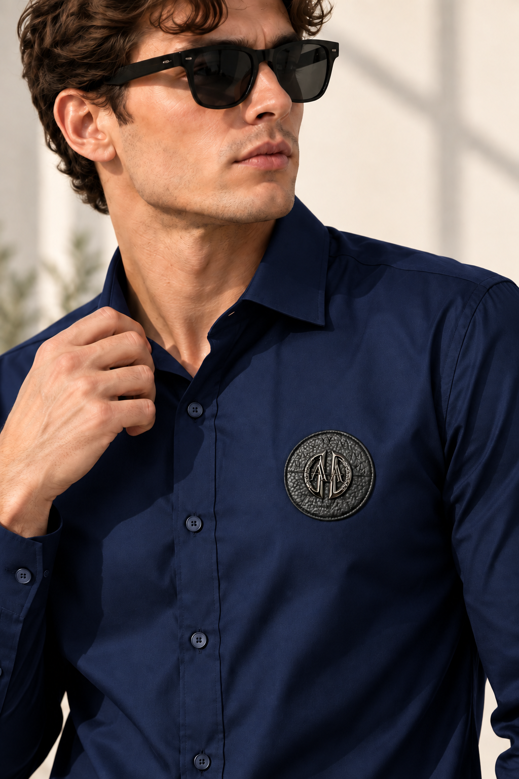 Signature Navy Blue Shirt