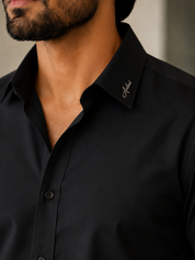 Classic black Fit shirt