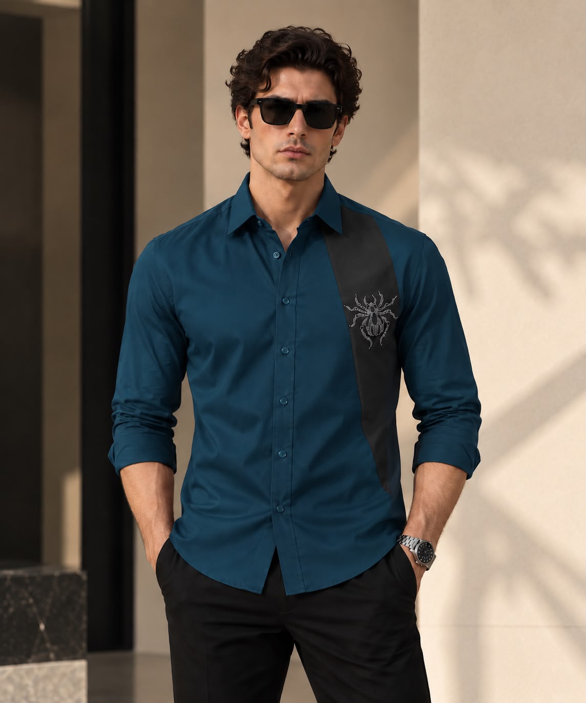 Spider Panel Shirt