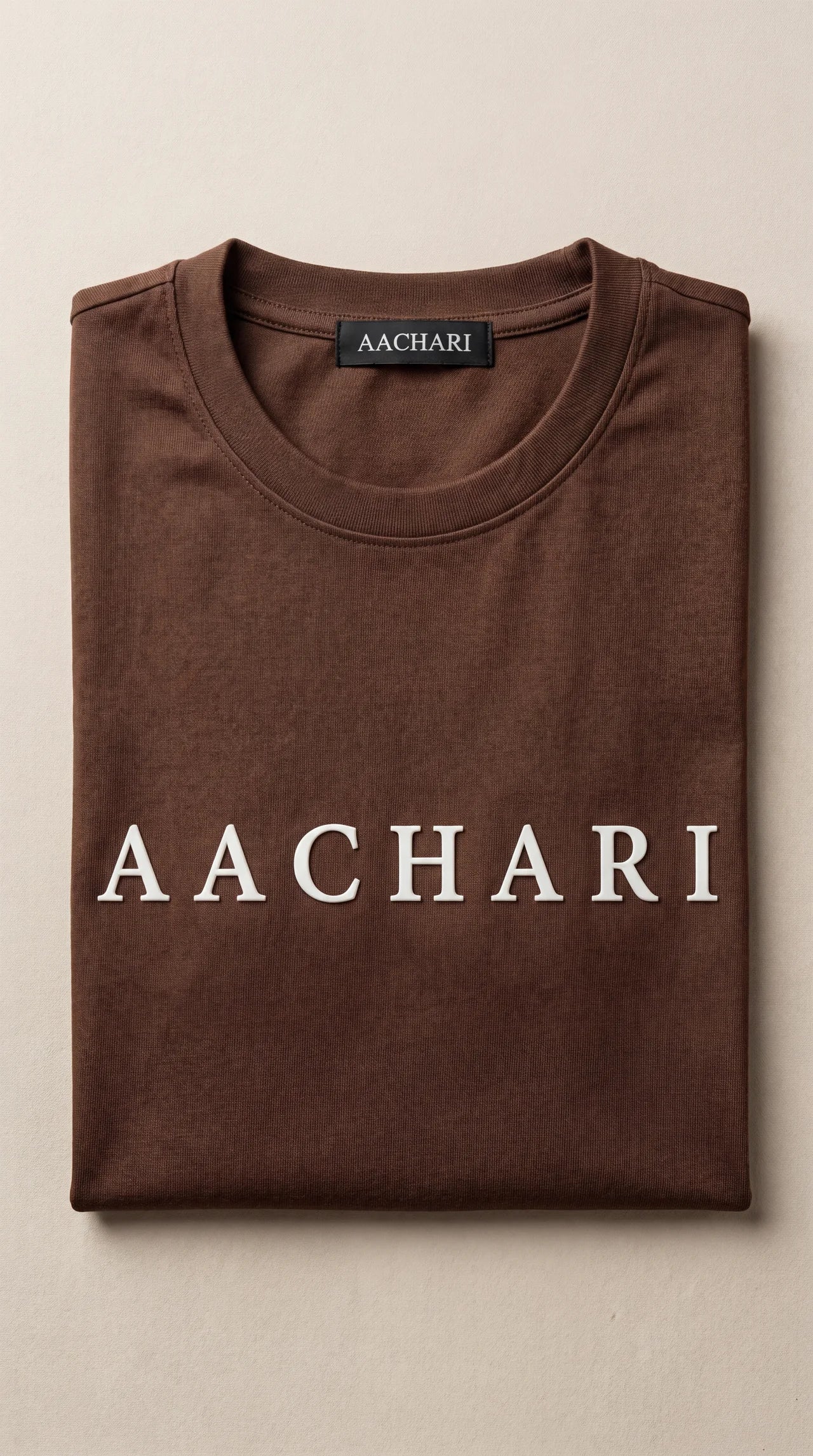 Brown Signature T-shirt