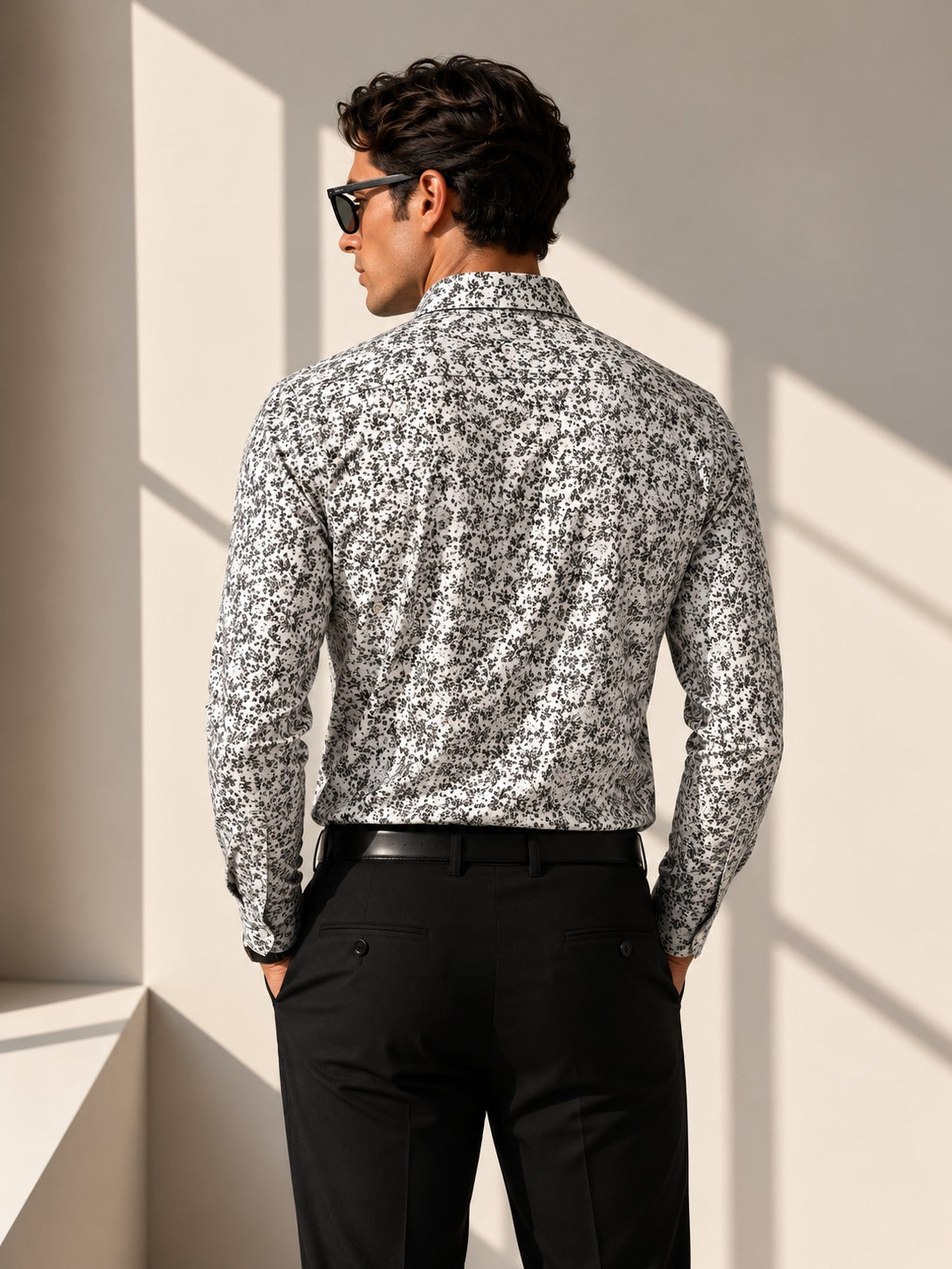 Over the shoulder Printed shirt