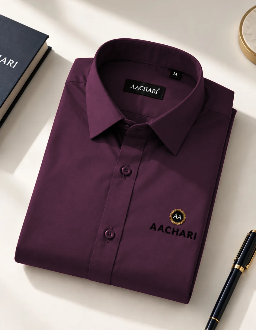 Wine  Classic Full Shirt