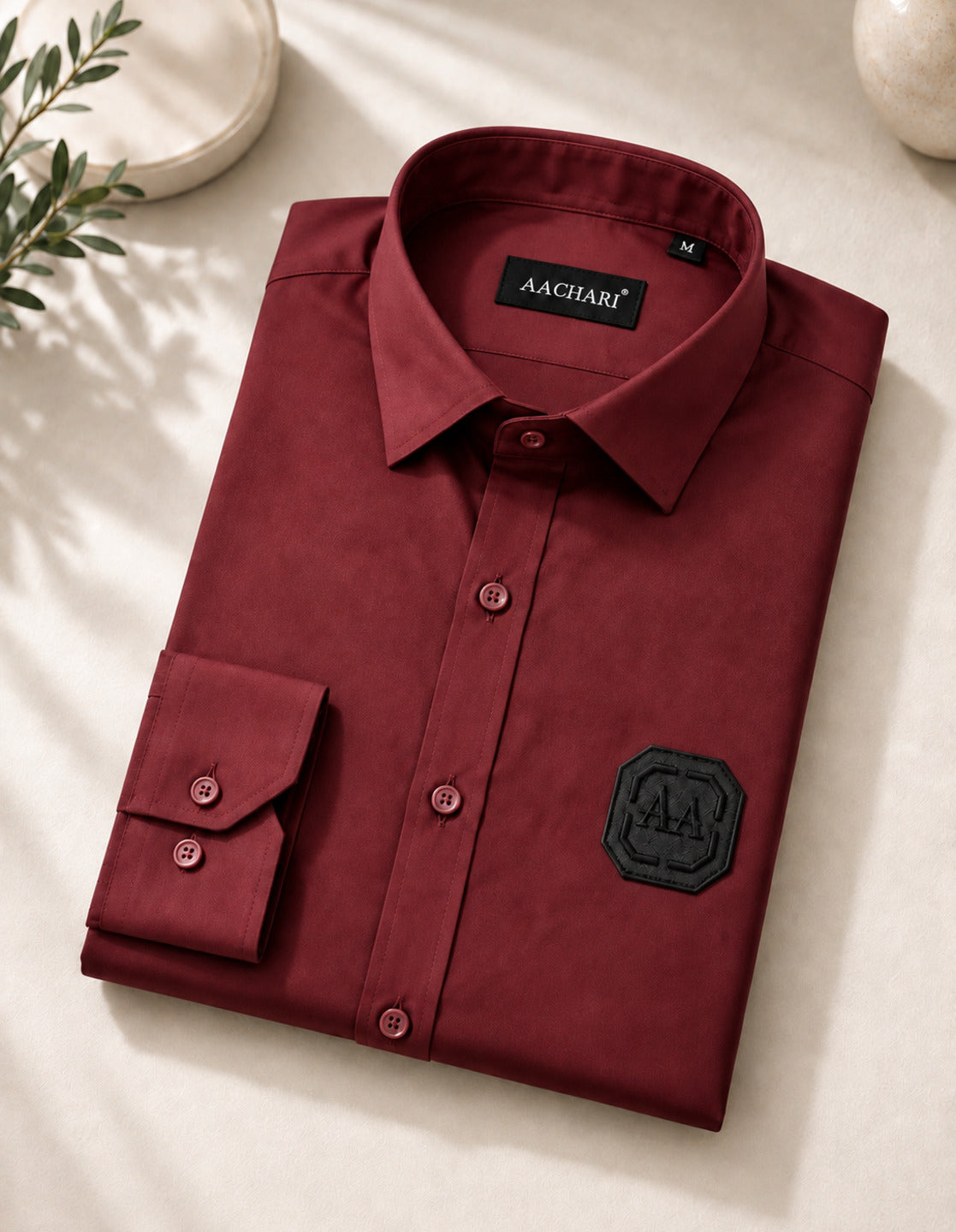 Maroon Signature Casual Shirt