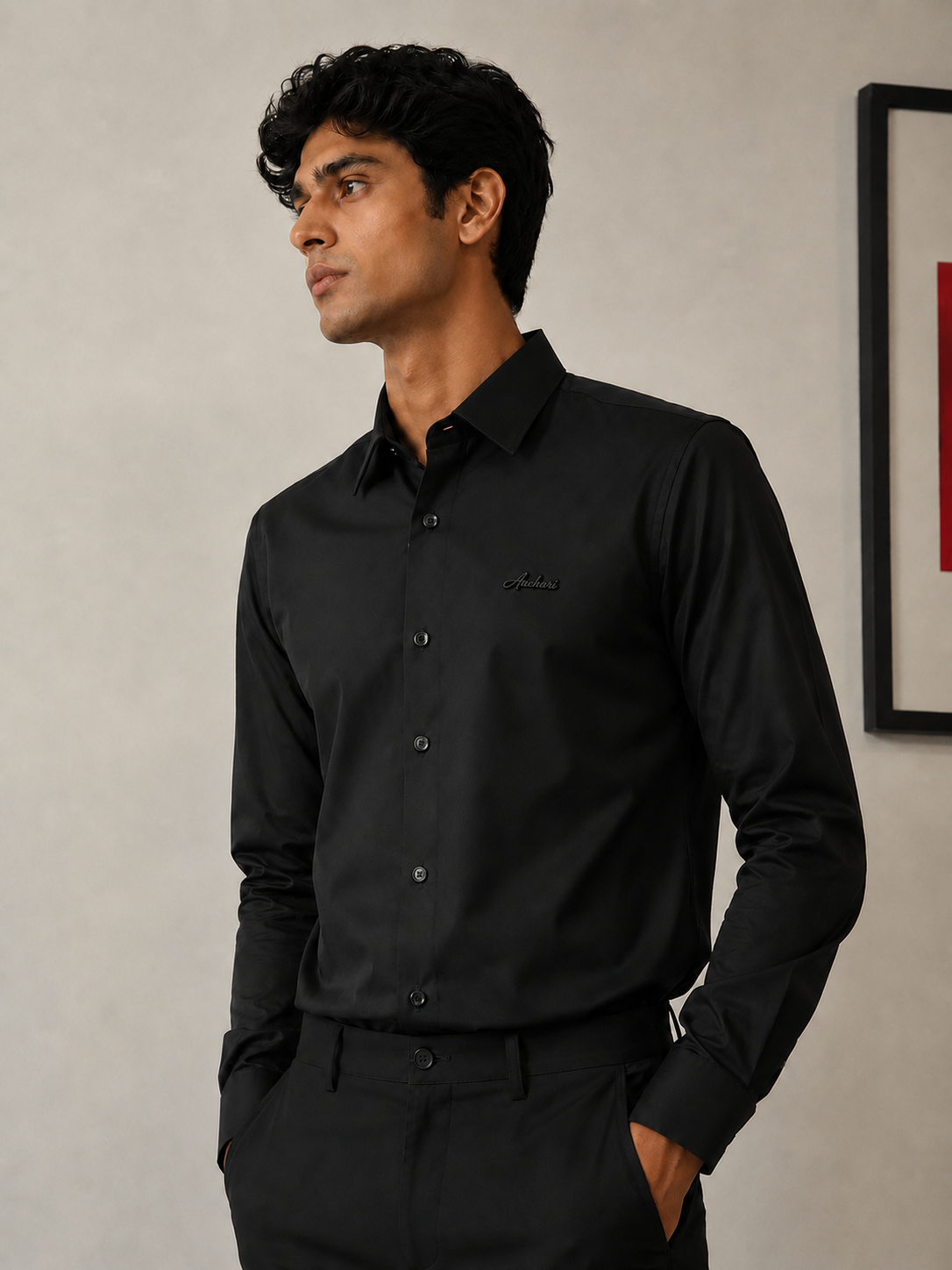 Classic All black shirt