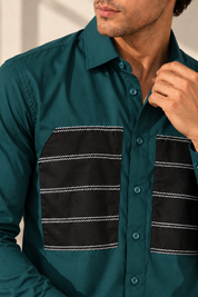 Double panel shirt