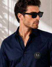 Classic Navy Blue Full Sleeves