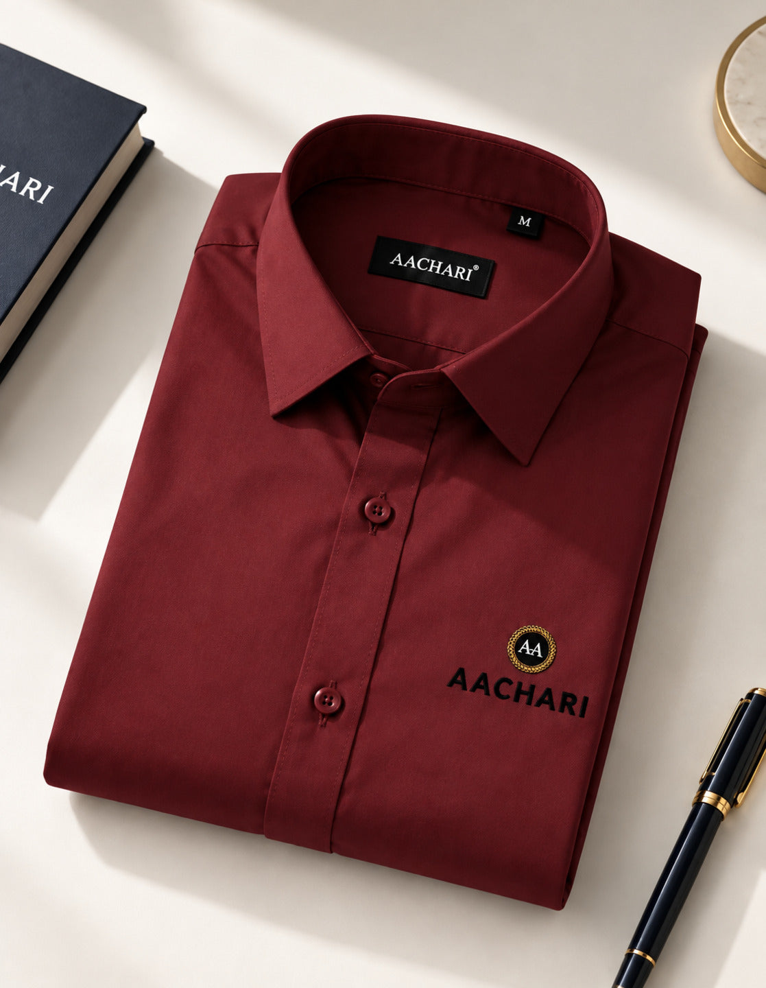 Maroon Classic Full Shirt