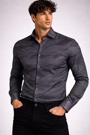 Black Wave Shirt