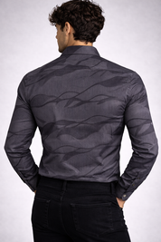 Black Wave Shirt