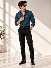 Signature classic Teal shirt