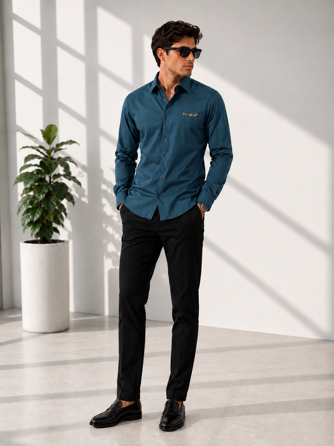 Redefined Men's green Shirt