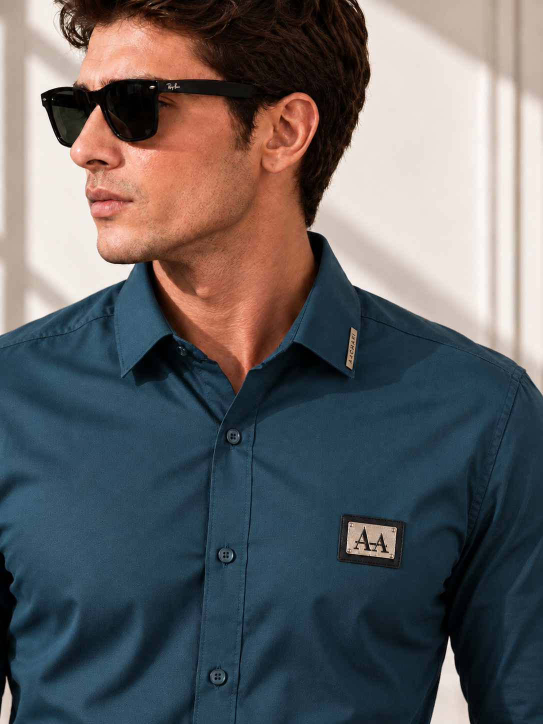Signature Teal Luxury Shirt