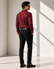 Timeless Elegant Maroon Shirt