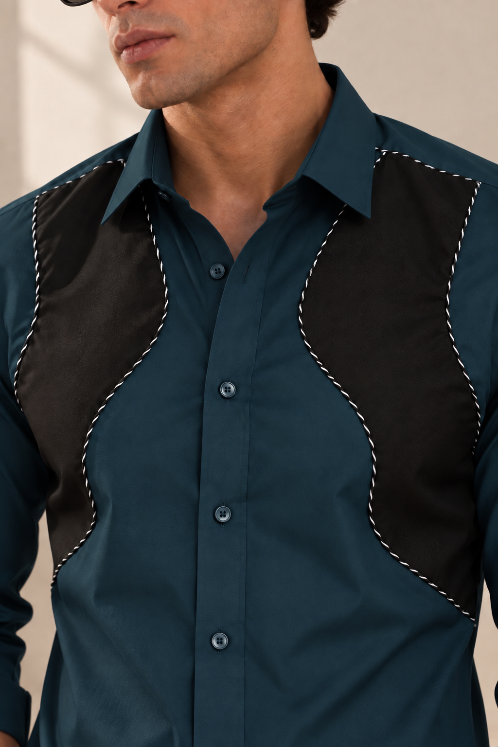Black Wave Shirt