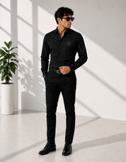 Black Signature Casual Shirt