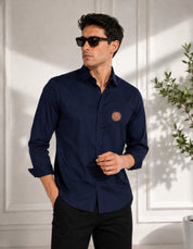 Classic Navy Blue Shirt