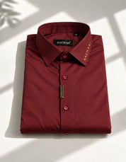 Timeless Maroon Shirt