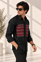 Double panel shirt