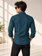 Signature classic Teal shirt