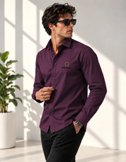Wine  Classic Full Shirt