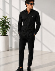 Black Full Sleeves Shirt