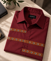 Leather Strap Shirt