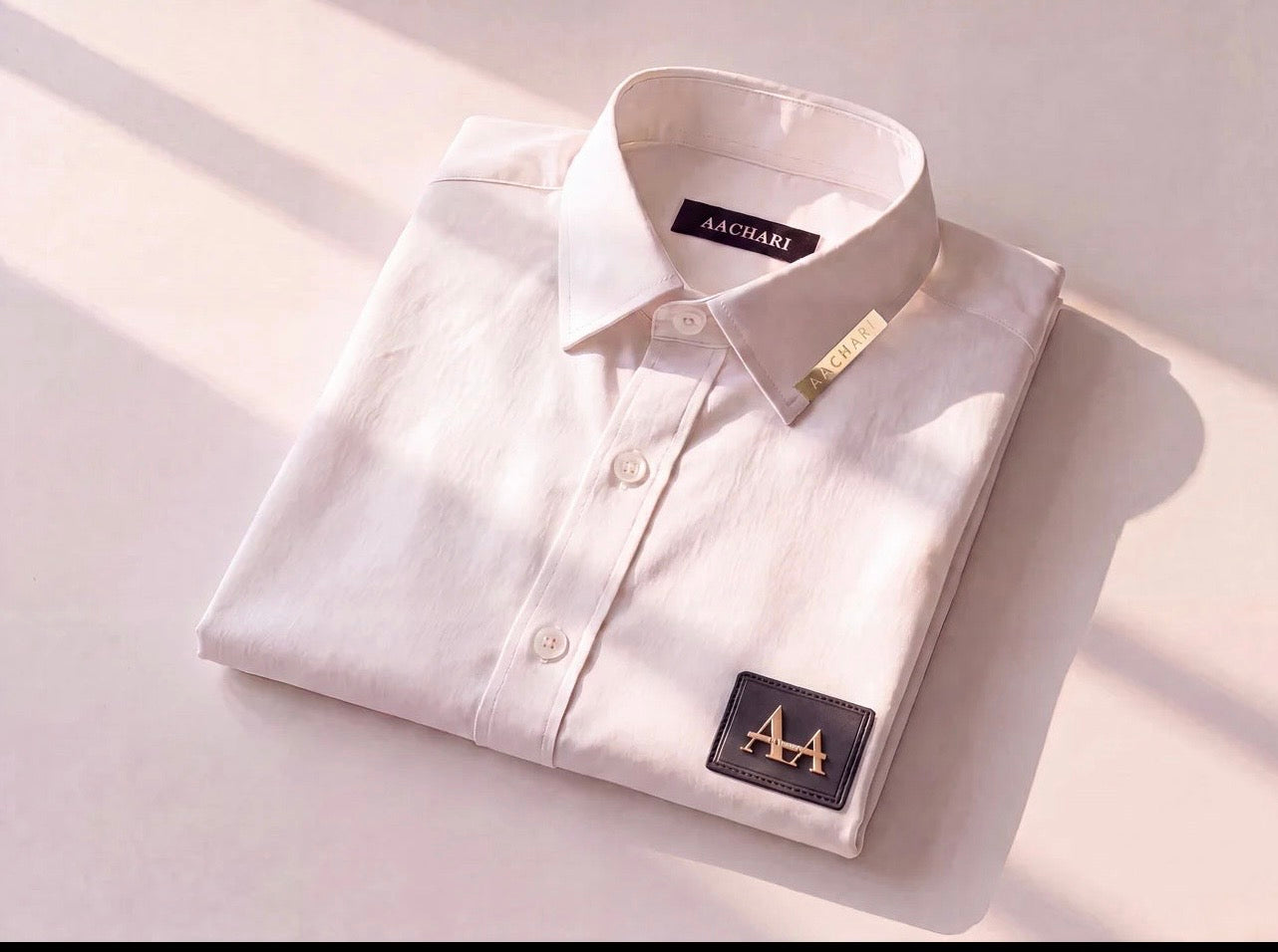 Classic Elegant Men's White Shirt