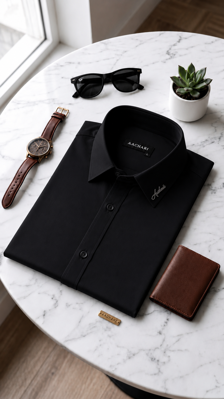 Classic black Fit shirt