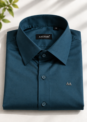 Signature classic Teal shirt