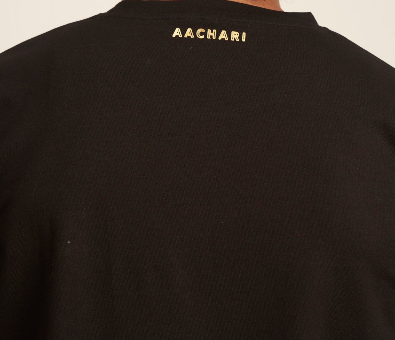 Aachari Classic Spark Black T Shirt