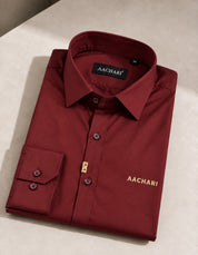 Signature Spark Navy Maroon Shirt