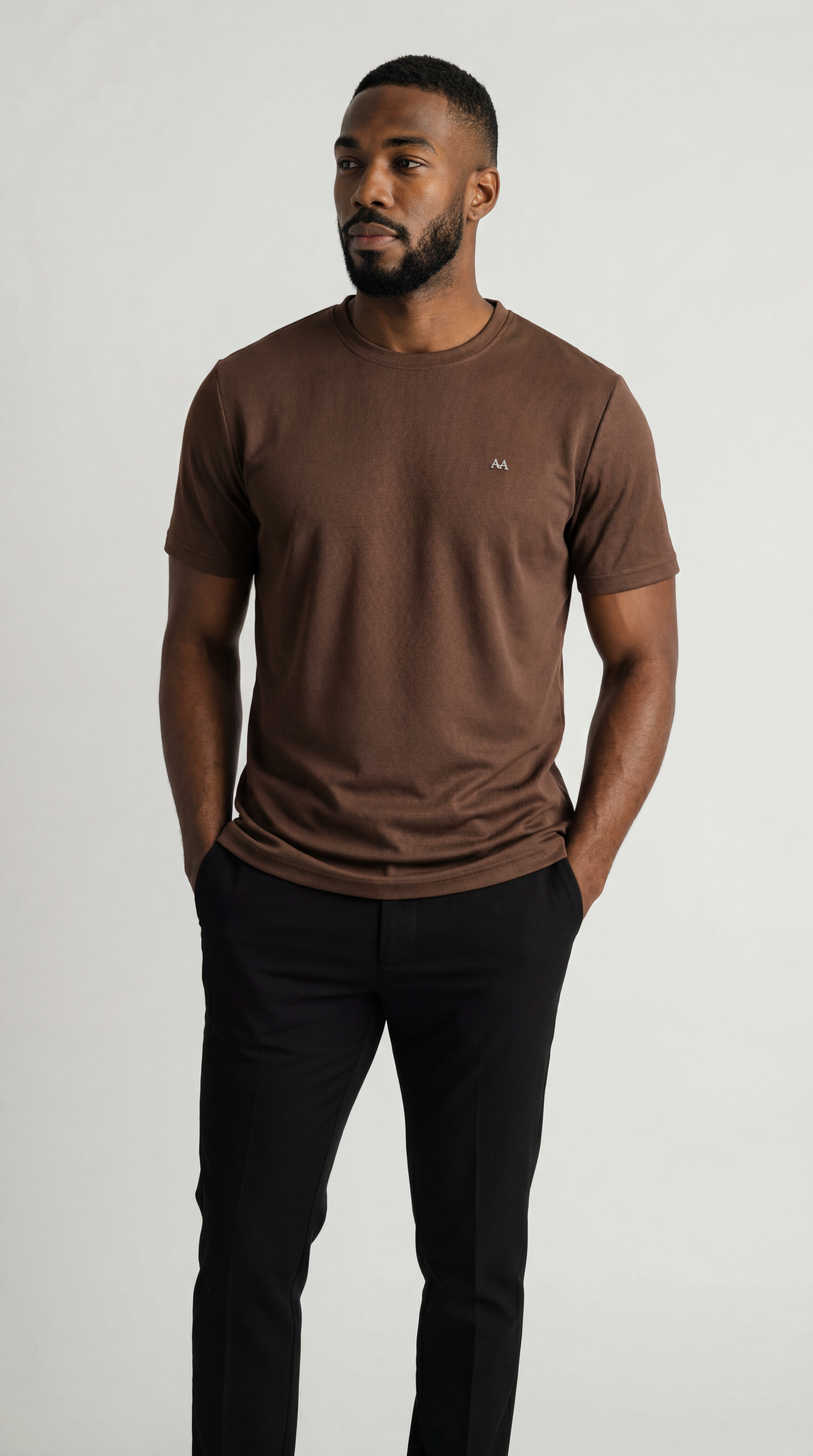 Brown regular tshirt