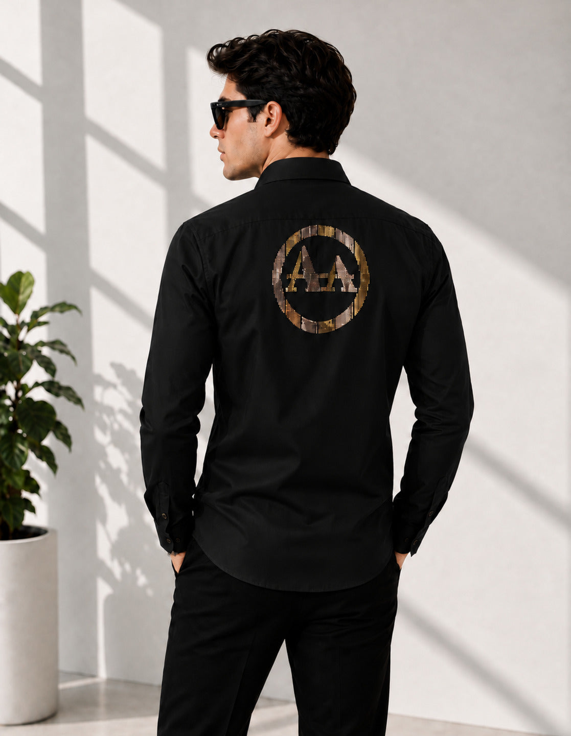 Aachari Signature Spark Black Shirt