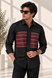 Double panel shirt