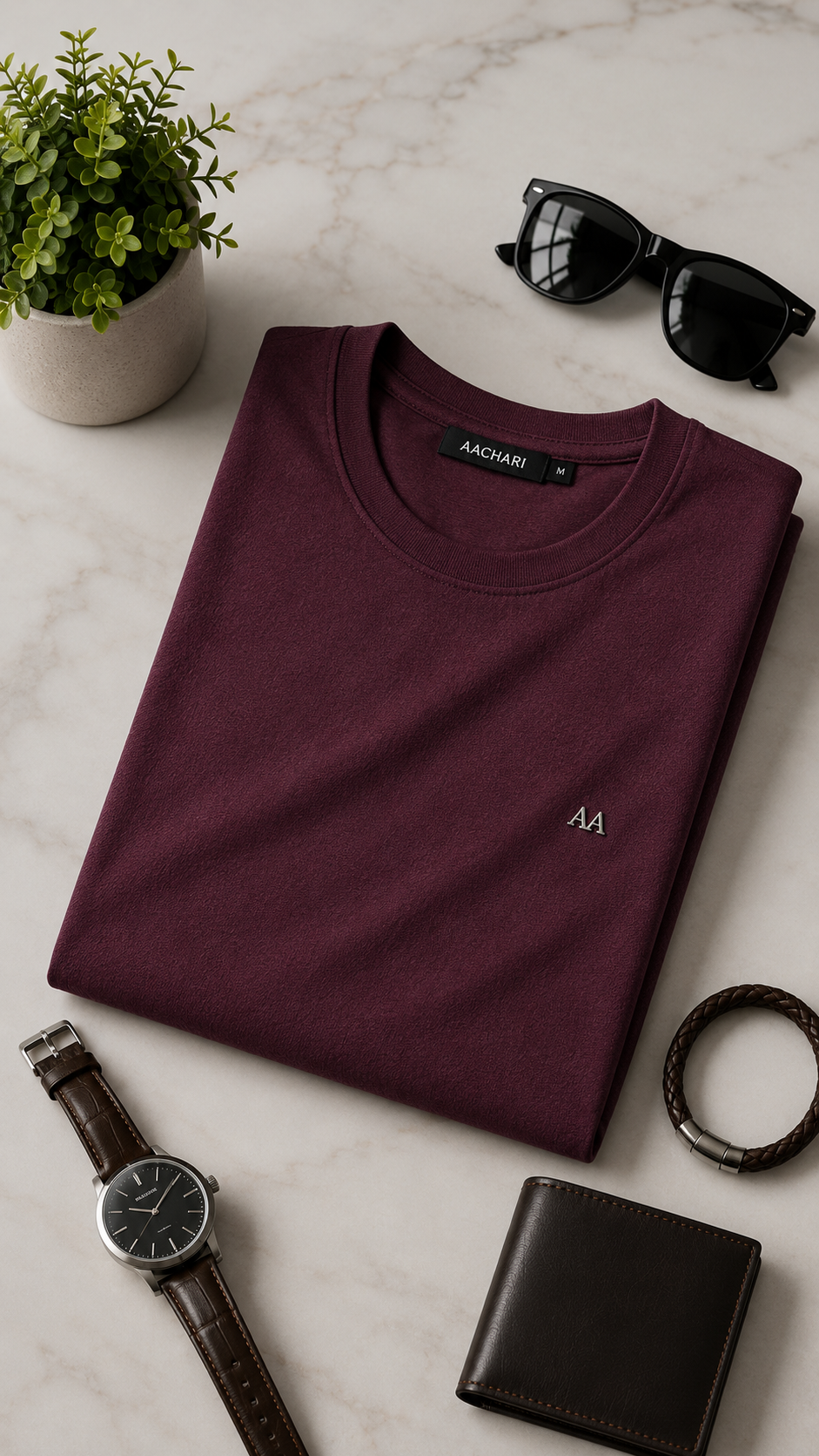 Wine Regular T-shirt