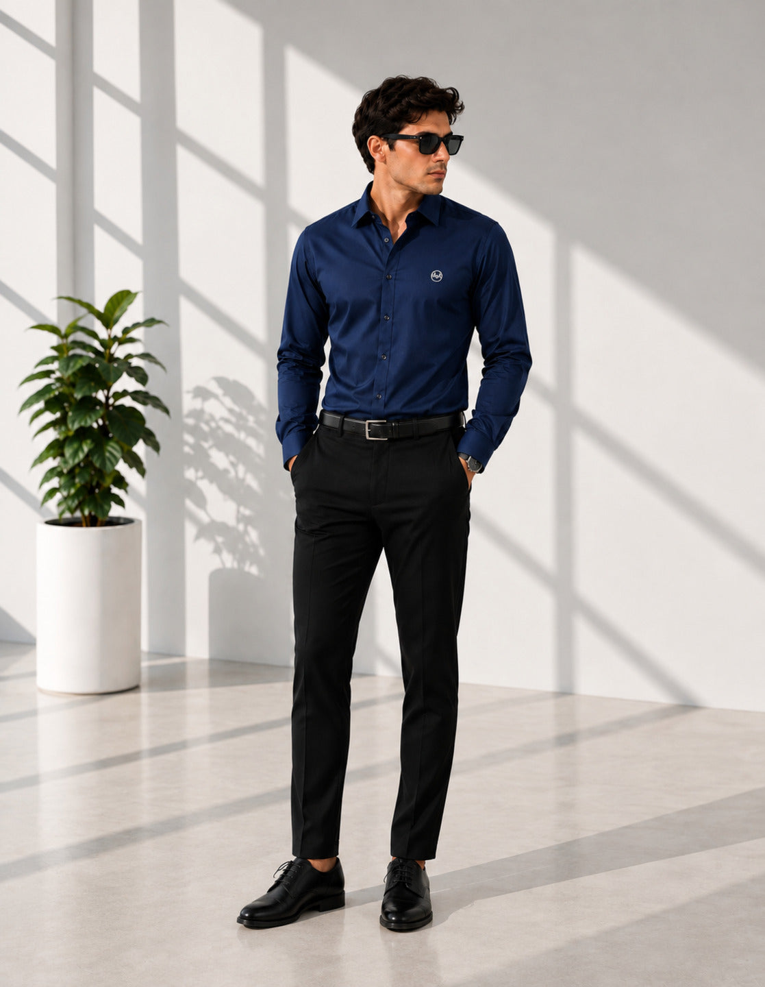 Essential Navy blue Shirt