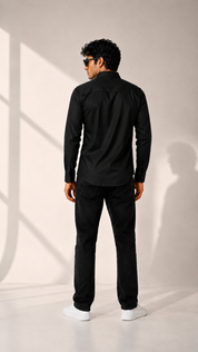 Leather Detail Signature Shirt