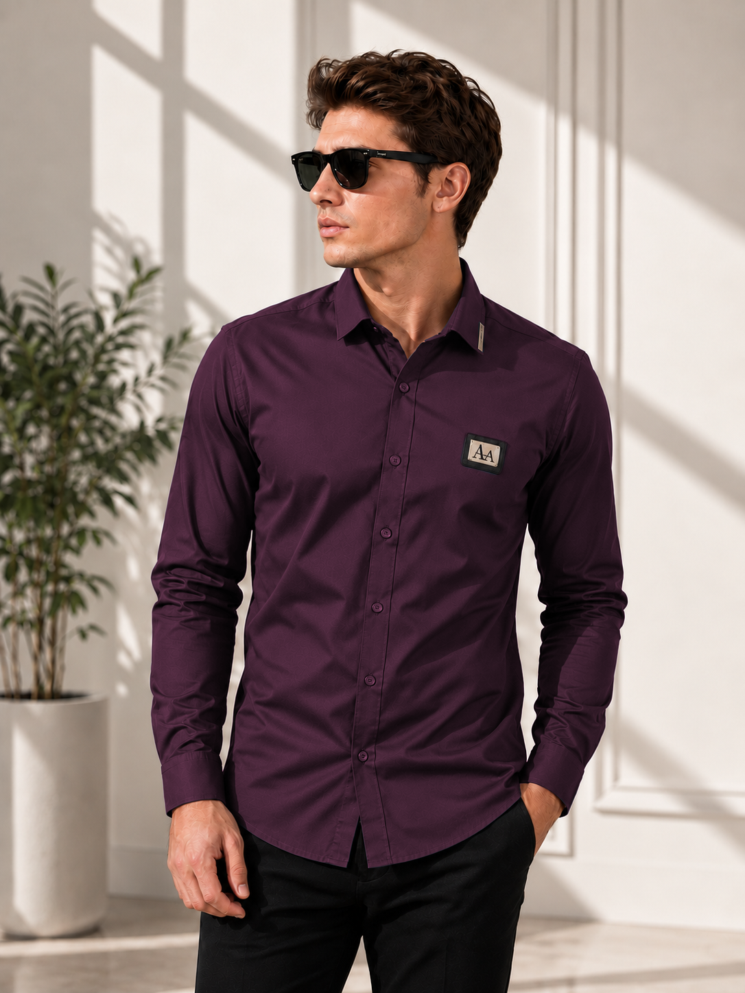 Signature Wine Luxury Shirt