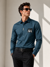 Timeless Elegant green Shirt
