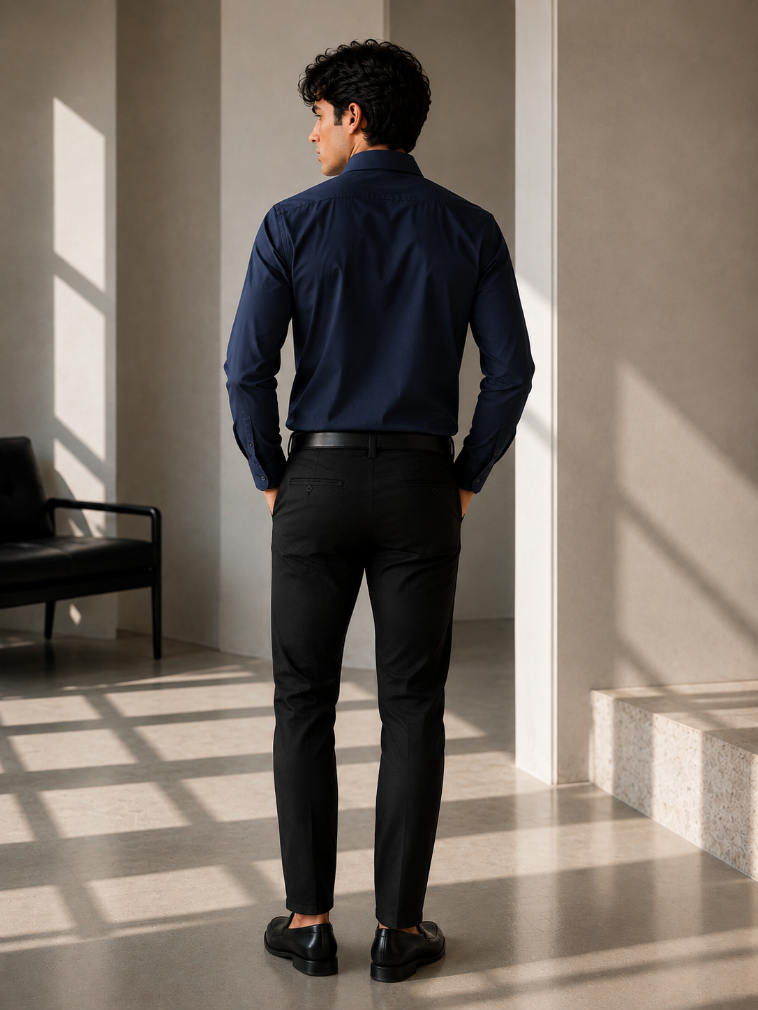 Navy Blue Premium Shirt