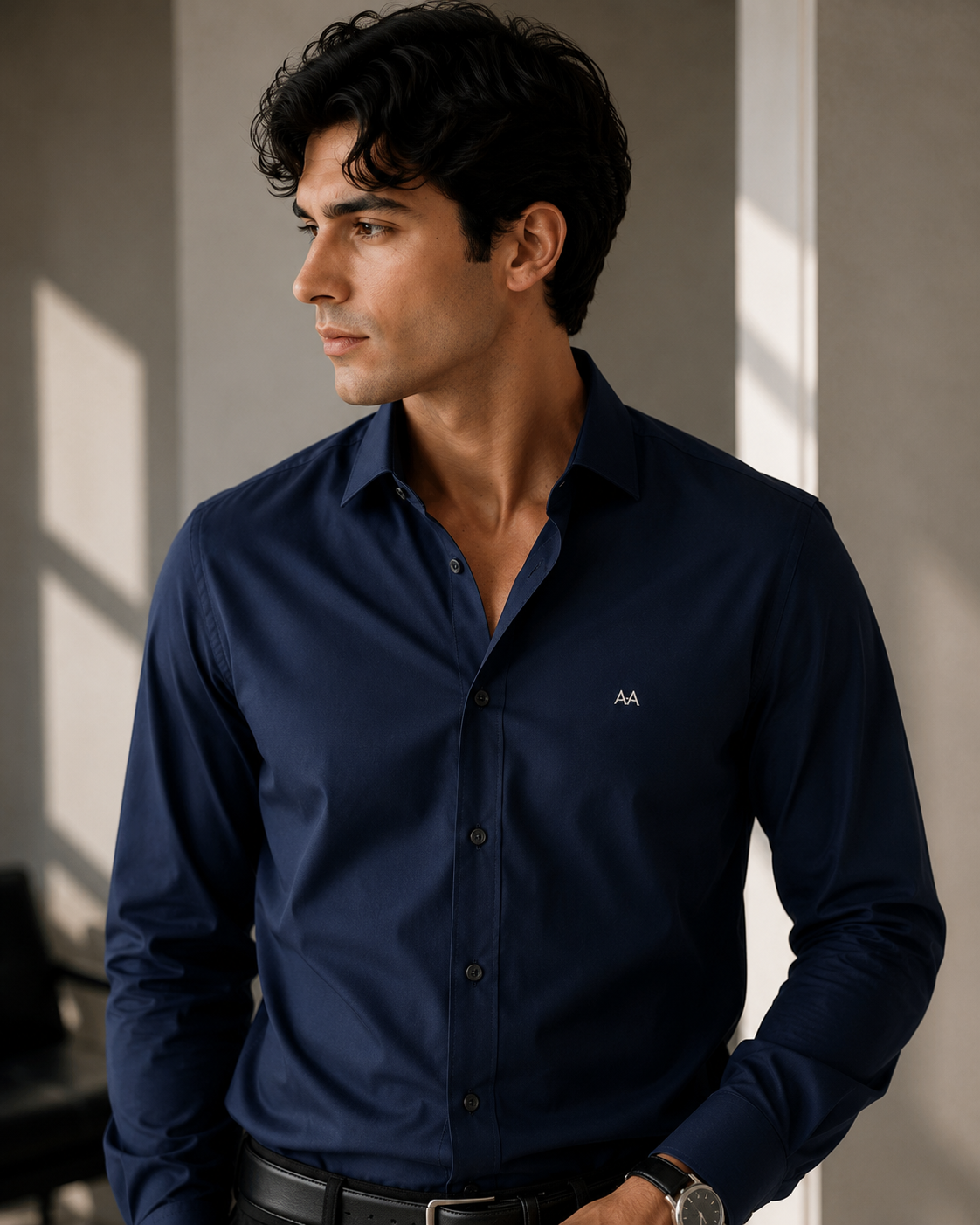 Navy Blue Premium Shirt